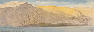 Abou Simbel, 16h30, 8 février 1867 (379) - Edward Lear